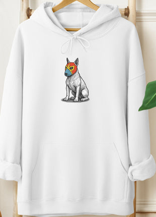 English Bull Terrier Luchador Hoodie