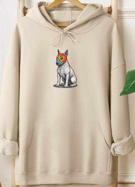 English Bull Terrier Luchador Hoodie