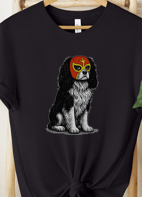 Cavalier King Charles Spaniel Luchador Tee