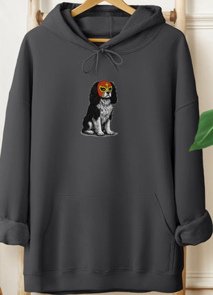Cavalier King Charles Spaniel Luchador Hoodie