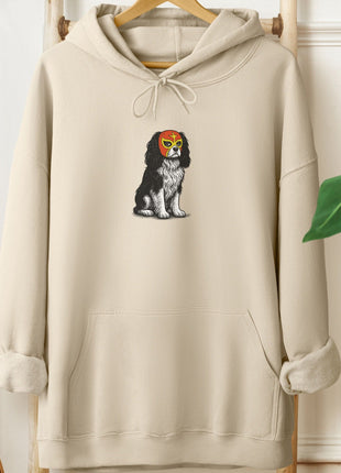 Cavalier King Charles Spaniel Luchador Hoodie