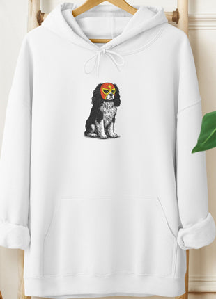 Cavalier King Charles Spaniel Luchador Hoodie