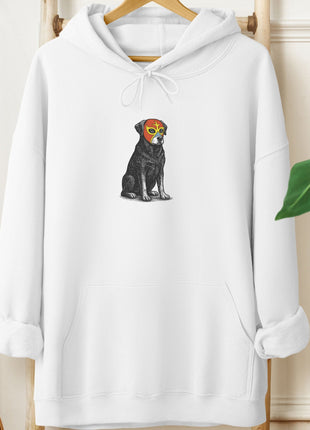 Labrador Retriever Luchador Hoodie
