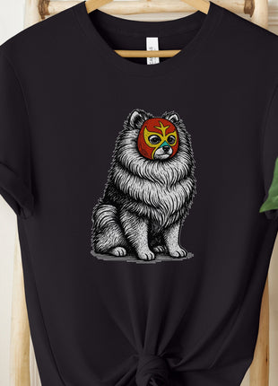Pomeranian Luchador Tee