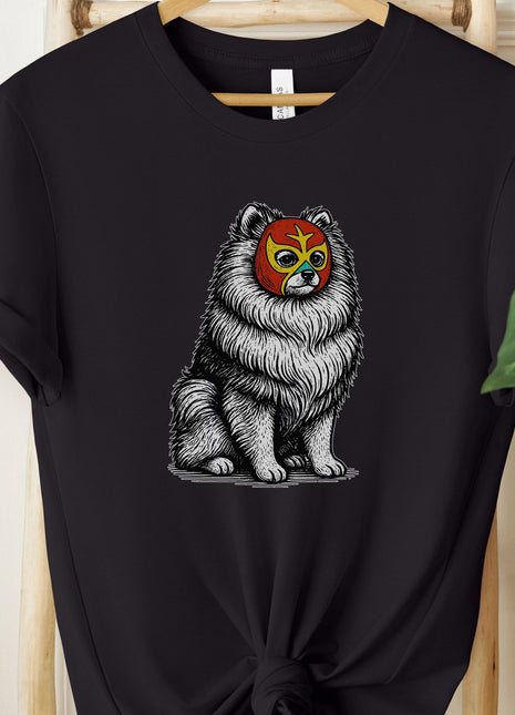 Pomeranian Luchador Tee