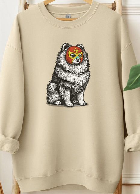 Pomeranian Luchador Sweatshirt