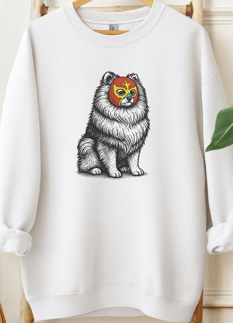 Pomeranian Luchador Sweatshirt