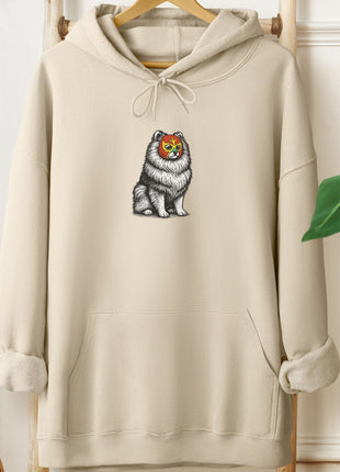 Pomeranian Luchador Hoodie