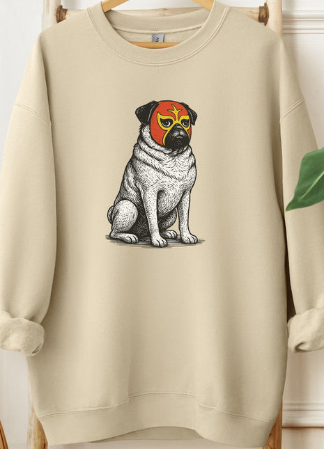 Pug Luchador Sweatshirt