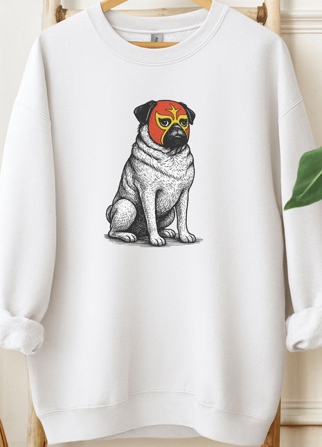Pug Luchador Sweatshirt