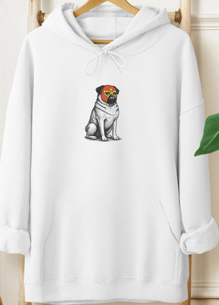 Pug Luchador Hoodie