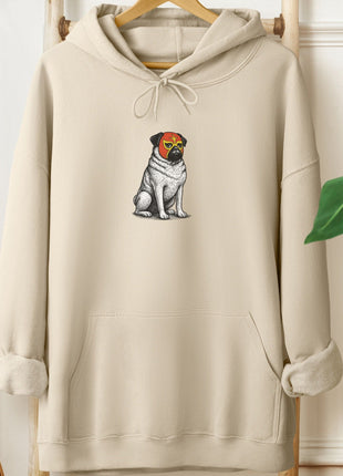 Pug Luchador Hoodie