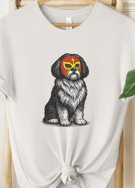 Shih Tzu Luchador Tee