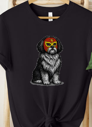Shih Tzu Luchador Tee