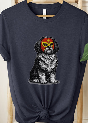 Shih Tzu Luchador Tee