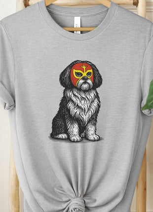 Shih Tzu Luchador Tee