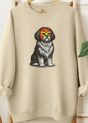 Shih Tzu Luchador Sweatshirt