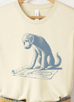 Doodle Vacuum Blueprint T-Shirt