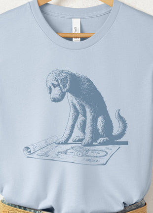 Doodle Vacuum Blueprint T-Shirt