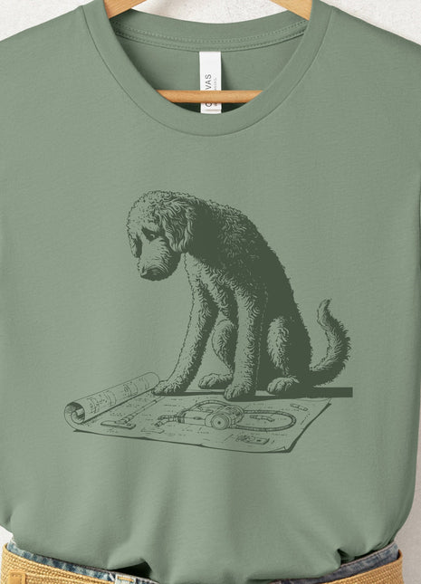 Doodle Vacuum Blueprint T-Shirt