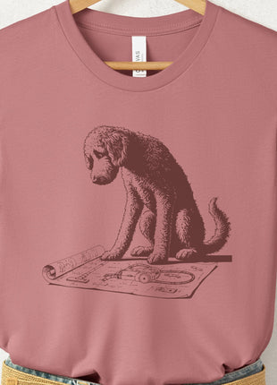 Doodle Vacuum Blueprint T-Shirt