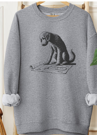 Doodle Vacuum Blueprint Sweatshirt