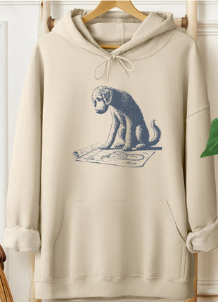 Doodle Vacuum Blueprint Hoodie