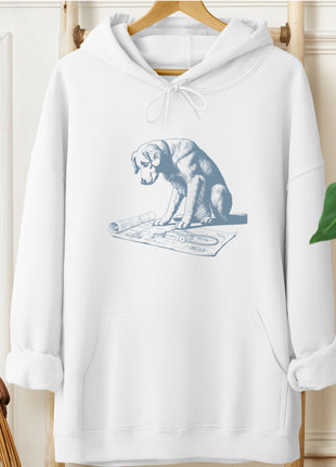 Golden Retriever Vacuum Blueprint Hoodie