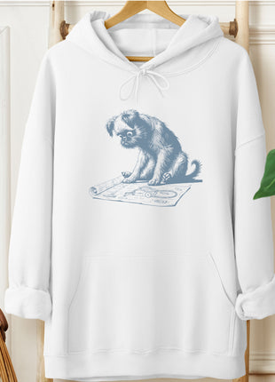 Brussels Griffon Griff Vacuum Blueprint Hoodie