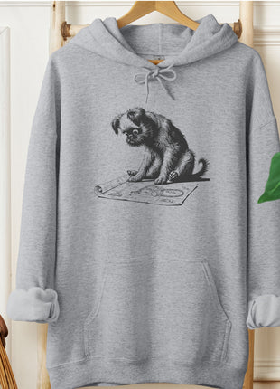 Brussels Griffon Griff Vacuum Blueprint Hoodie