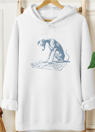 Italian Greyhound Whippet Iggy Vacuum Blueprint Hoodie