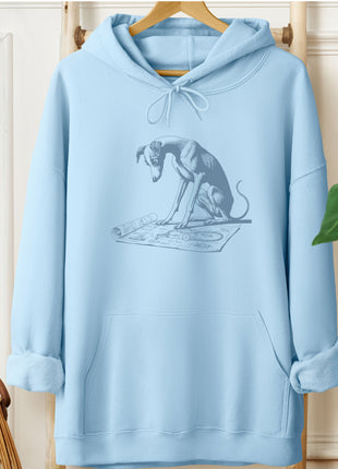 Italian Greyhound Whippet Iggy Vacuum Blueprint Hoodie