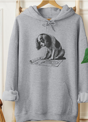 Cavalier King Charles Spaniel Vacuum Blueprint Hoodie