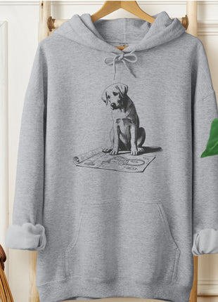 Labrador Retriever Lab Vacuum Blueprint Hoodie