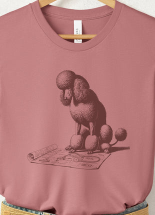 Poodle Vacuum Blueprint T-Shirt