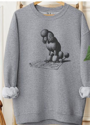 Poodle Vacuum Blueprint Sweatshirt