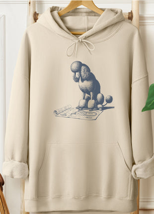 Poodle Vacuum Blueprint Hoodie
