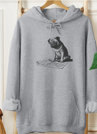 Pug Vacuum Blueprint Hoodie