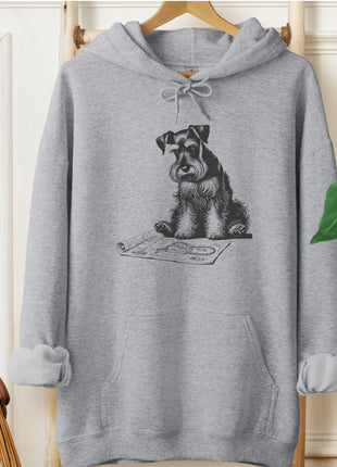 Schnauzer Vacuum Blueprint Hoodie