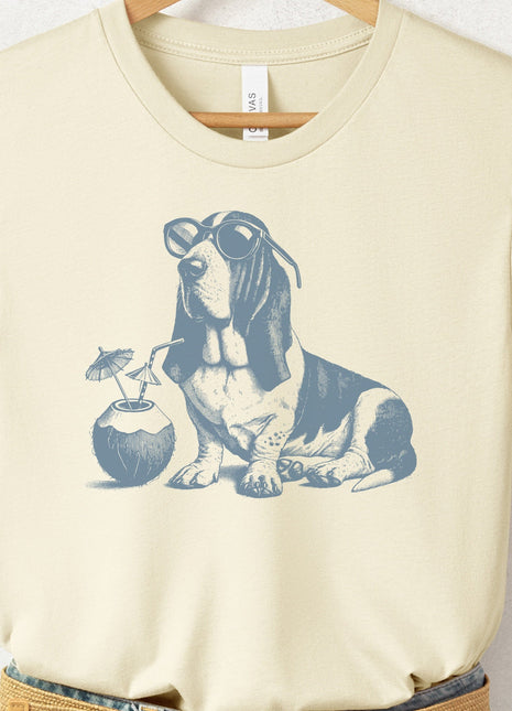 Basset Hound Vacation T-Shirt