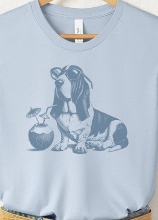 Basset Hound Vacation T-Shirt
