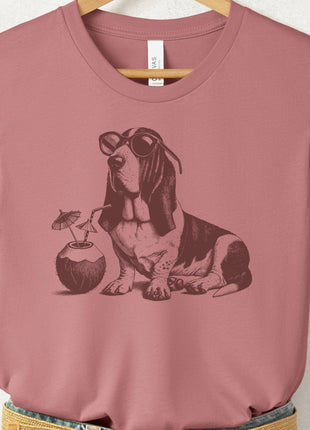 Basset Hound Vacation T-Shirt