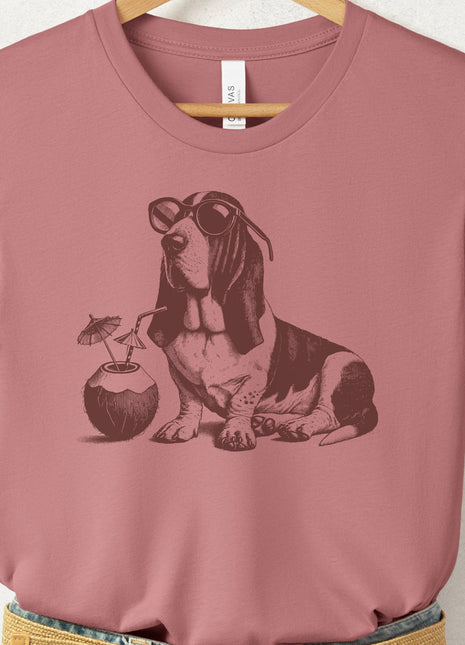Basset Hound Vacation T-Shirt