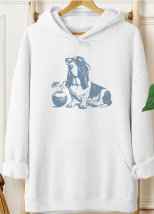 Basset Hound Vacation Hoodie