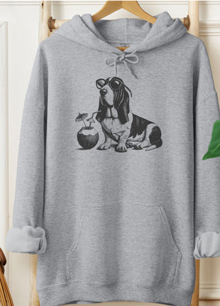 Basset Hound Vacation Hoodie