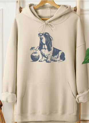 Basset Hound Vacation Hoodie