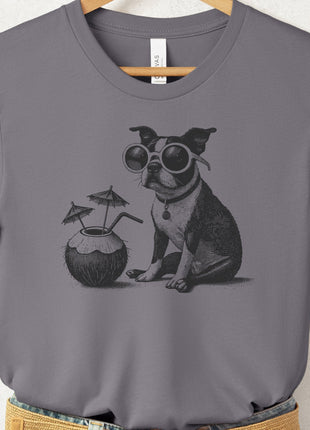 Boston Terrier Vacation T-Shirt
