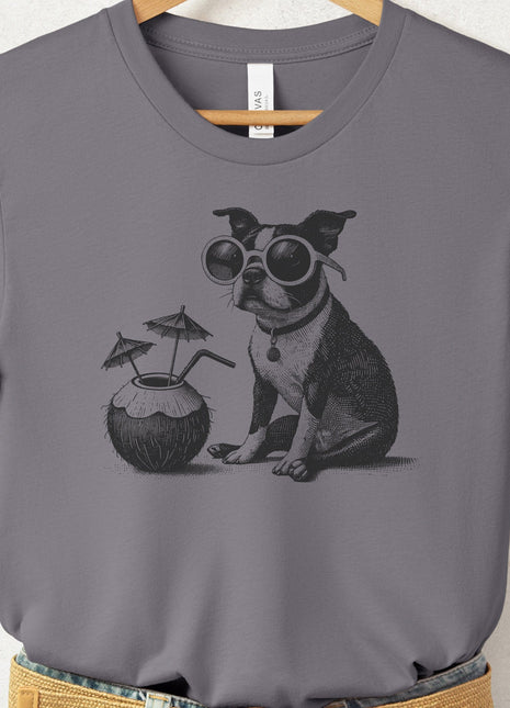 Boston Terrier Vacation T-Shirt