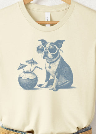 Boston Terrier Vacation T-Shirt