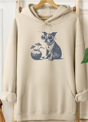 Boston Terrier Vacation Hoodie